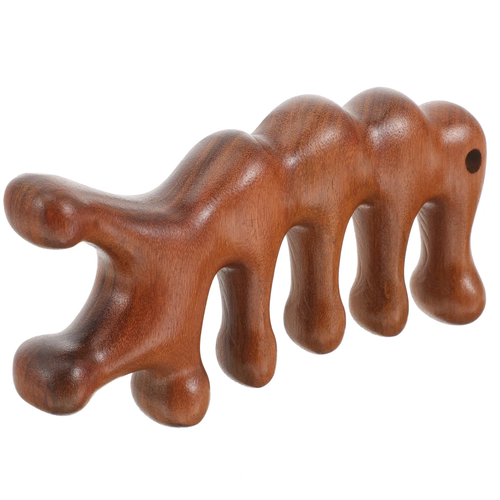 

Wood Scalp Massage Comb H made Resin Hair Tool Detangler Durable Practical Circulation Relief Headaches Smooth Texture Easy