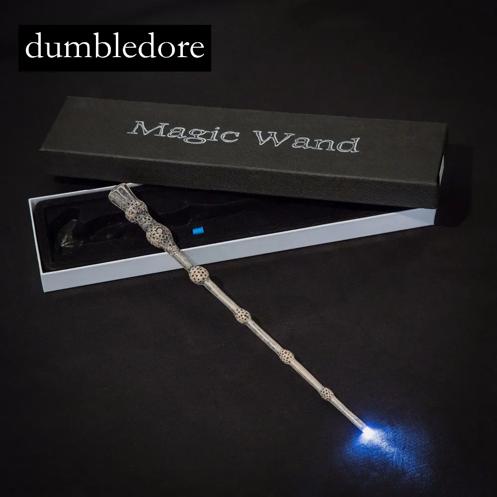 36cm Cosplay Show Harri Potter Magic Wand Full Range of Magic Stage Props Glow Magic Wand Halloween Props with Original Box