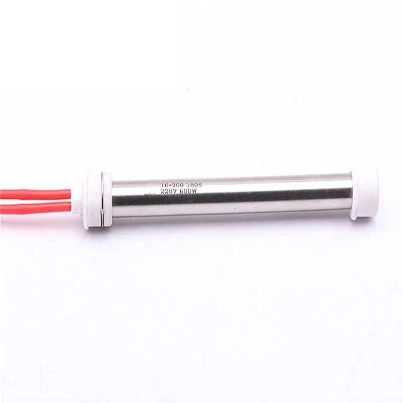 310 Stainless Steel Pellet Stove Igniter Hot Rod Heating Tube Ignitor 16*180/200/220 mm For Fireplace Grill Stove 500W/600W 220V