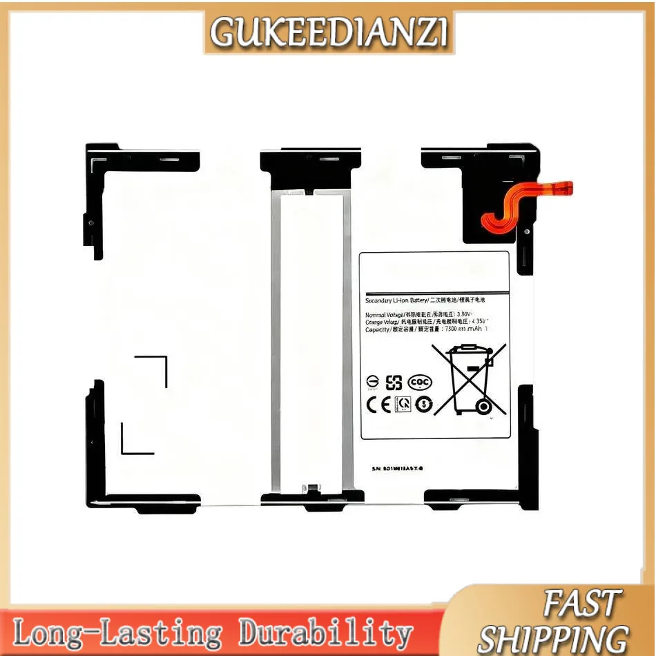 

Tablet Battery High-Capacity EB-BT595ABE Environmentally Friendly For Samsung Galaxy Tab A2 10.5 SM-T590 T595 7300Mah
