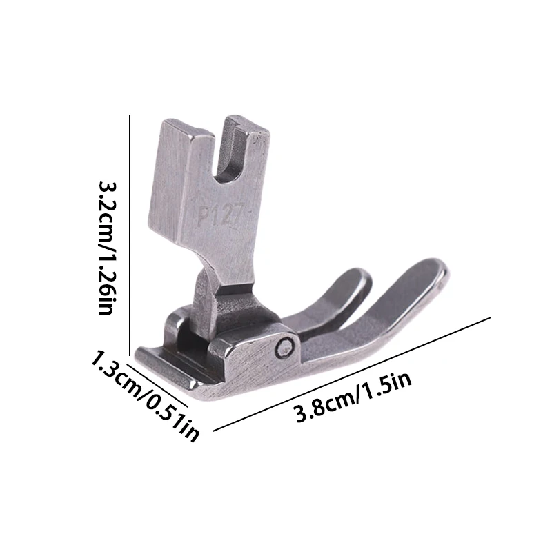 1Pc Steel P127 Industrial Lockstitch Sewing Machine Presser Foot Wide Pressure Foot Fit Thick Fabrics For Sewing Accessories