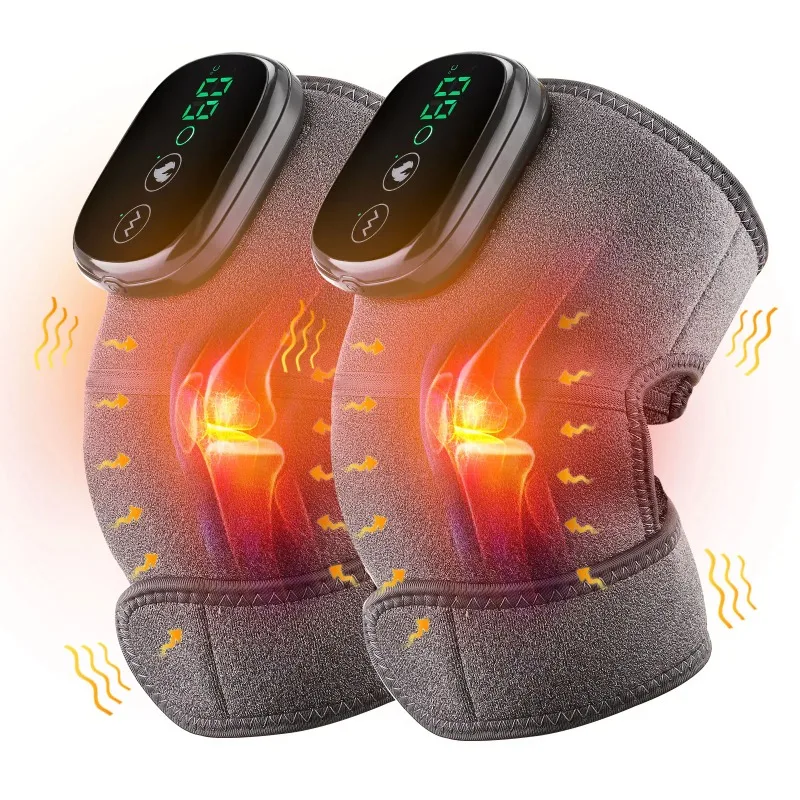 

Eletric Heating Knee Massage Device Vibration Knee Pads for Shoulder Elbow Joint Warm Massage Thermal Knee Pad Blood Circulation
