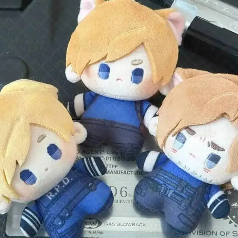 New Game Resident Evil9 Plush Doll Toy Cartoon Cute Soft Leon Scott Kennedy Ashley Character Peripheral Decoration For Kid Gift