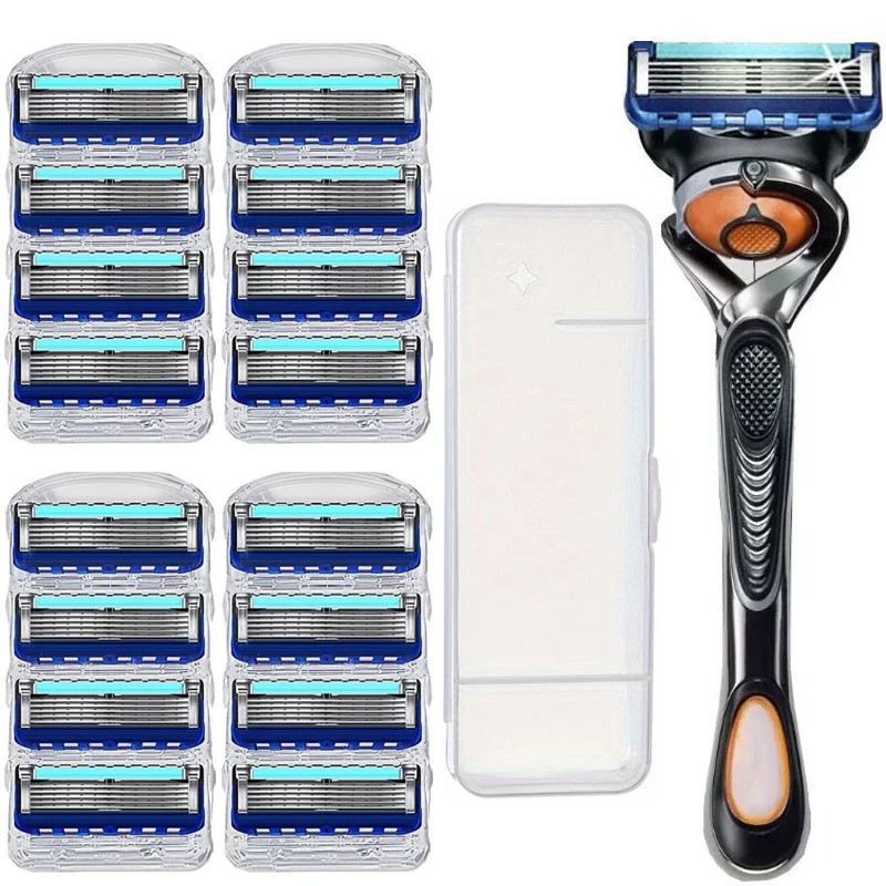 Suitable for fusion five generation series Genuine Razor for Men Face Hair Shaving Removal Safety Manul Shaver Replacement Blade