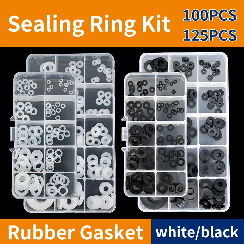 

Nitrile rubber NBR gasket sealing ring silicone rubber faucet O-ring flat gasket repair kit o ring