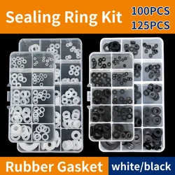 Nitrile rubber NBR gasket sealing ring silicone rubber faucet O-ring flat gasket repair kit  o ring