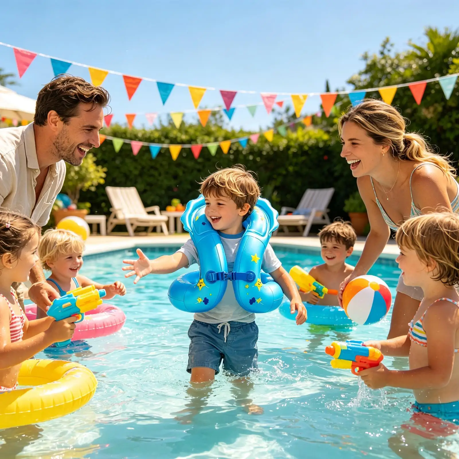子供用スイムベスト-フローティングチューブ-水泳補助具-安全バックル付き-インフレータブルポータブルアームフロート-子供用-男の子-女の子-ビーチ用