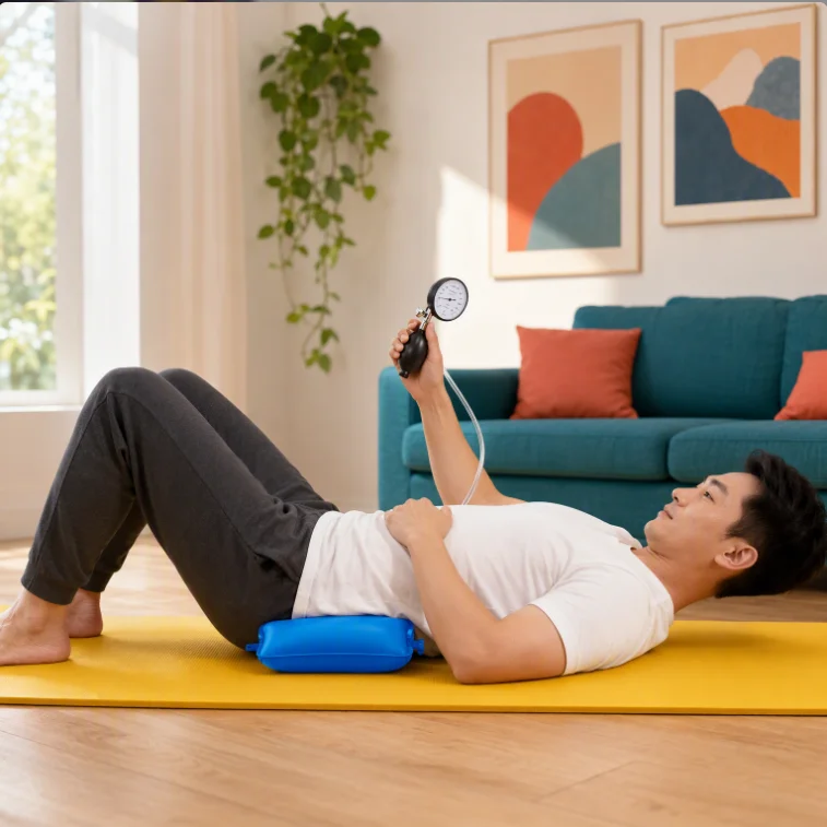 Core Activation Lumbar Biofeedback Stabilizer Pressure Feedback Rubber Instrument for Posture  Rehabilitation Training