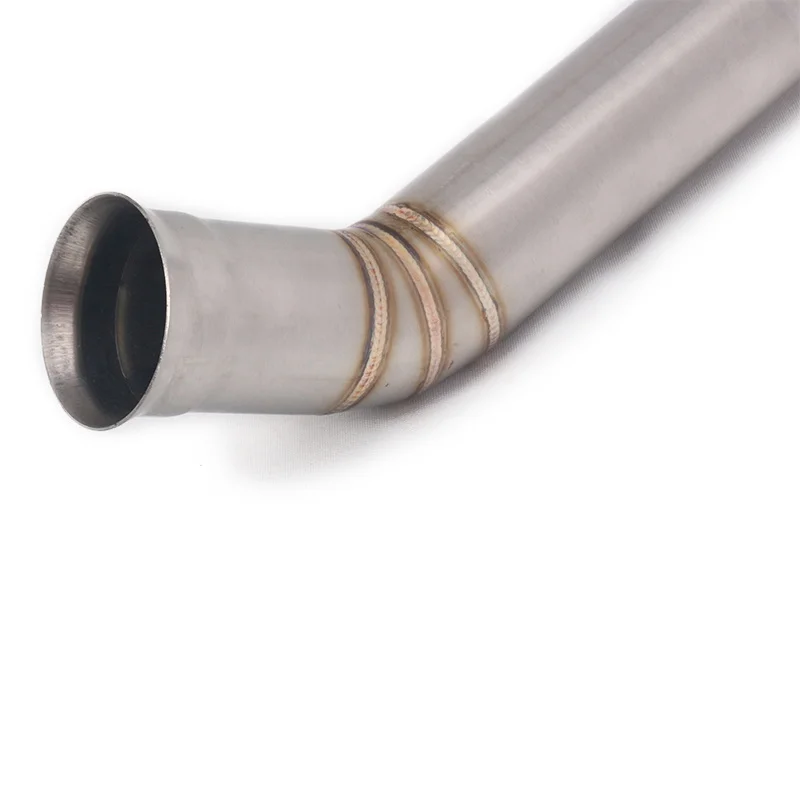 Motorcycle Exhaust System Stainless Steel Middle Link Pipe 51MM Muffler Modified For Super Duke 690 2012-2018 2