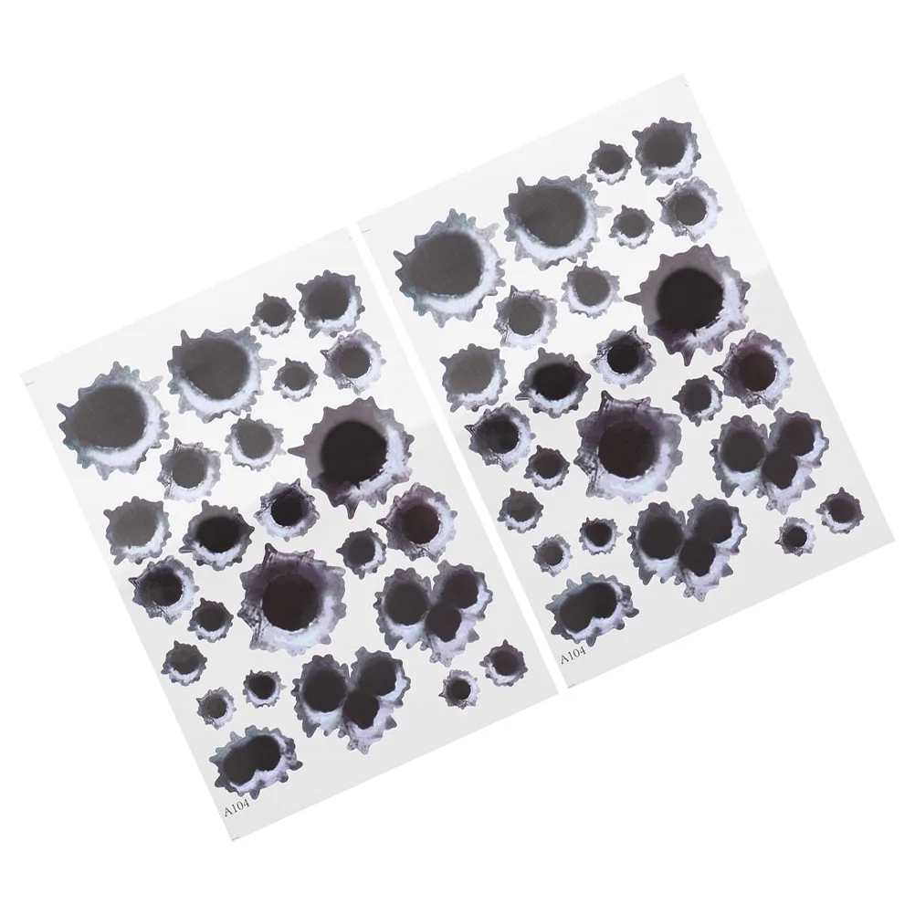 

2pcs Car Decoration Stickers Weatherproof Scratch Resistant Automotive Exterior Decor For Vehicle Body Bumper Side Window Decal