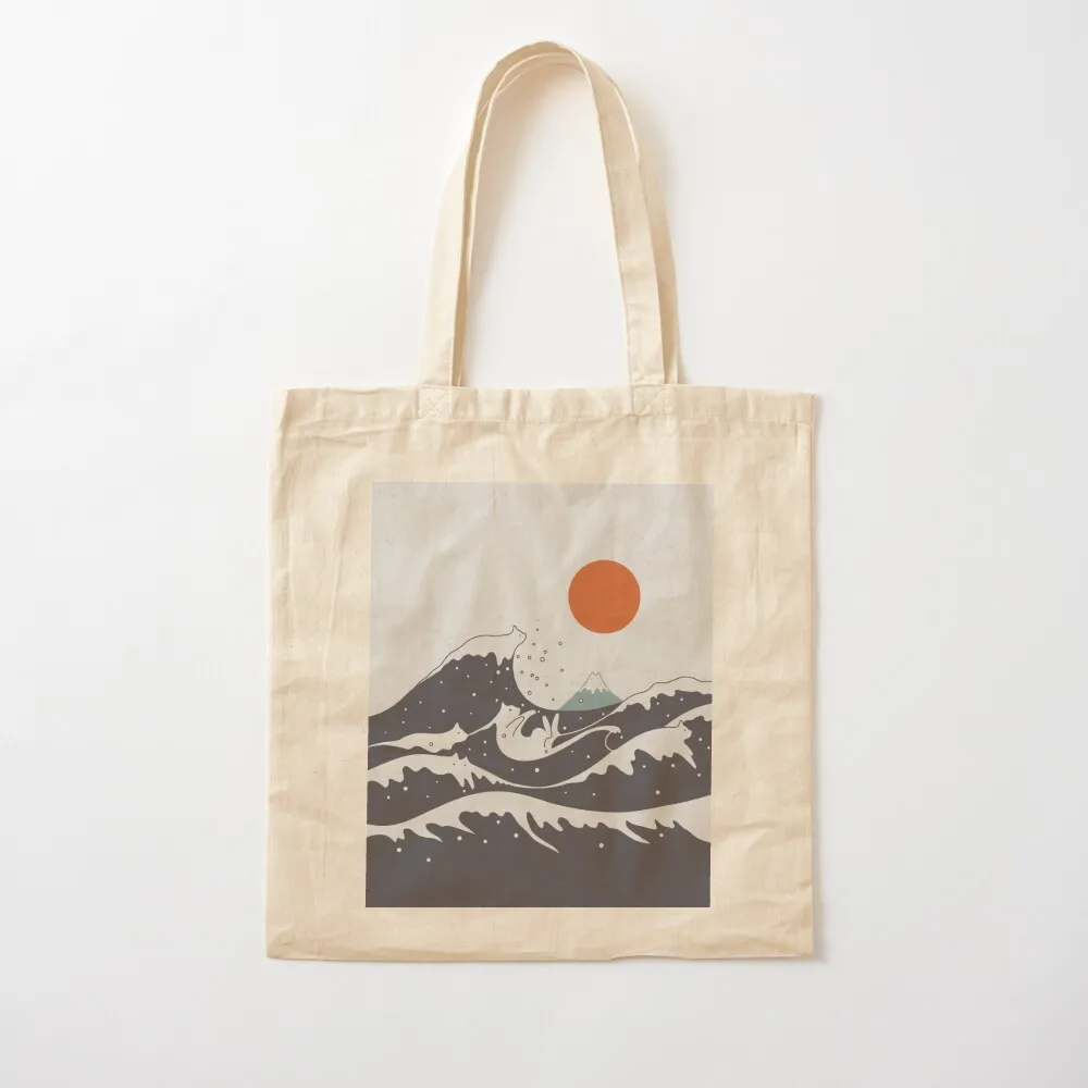 Cat Landscape 55A Tote Bag shopper bag woman shopper bag women canvas shopping cart bags Canvas Tote