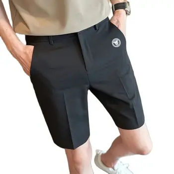 골프 의류 남성용 캐주얼 스트레이트 레그 팬츠, 여름 골프웨어, 2024 한국 골프 반바지, 차오파이 커머스 쿼터 팬츠