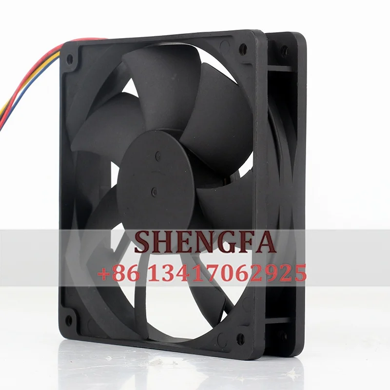 

ADDA AD1212UB-A73GL /AD1212UB-A71GL/-AD1212UB-A7BGL 12025 DC12V 0,50A 12 см 4-проводной двухшаровой корпус Вентилятор охлаждения с большим объемом воздуха
