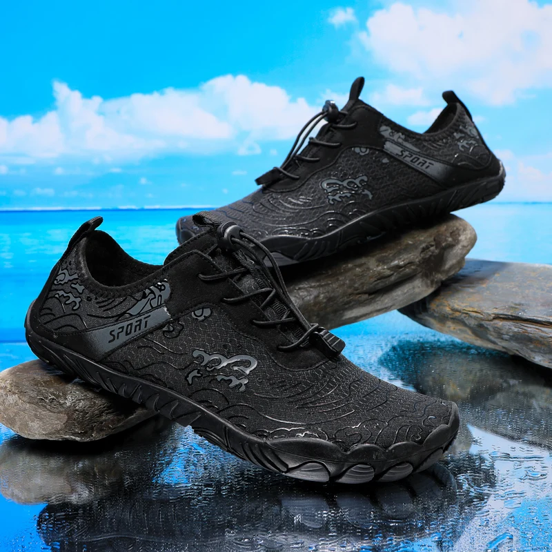 

Couple Quick-Dry Water Shoes Summer Men Women Beach Barefoot Aqua Shoes Swimming Wading Sneakers Breathable Creek Tracing Shoes