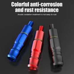 2-6PCS Fishing Rod Pod Screw Anti-rotation Fish Landing Net Screw Quick Release Net Connector Adapter Portable Fishing Tool