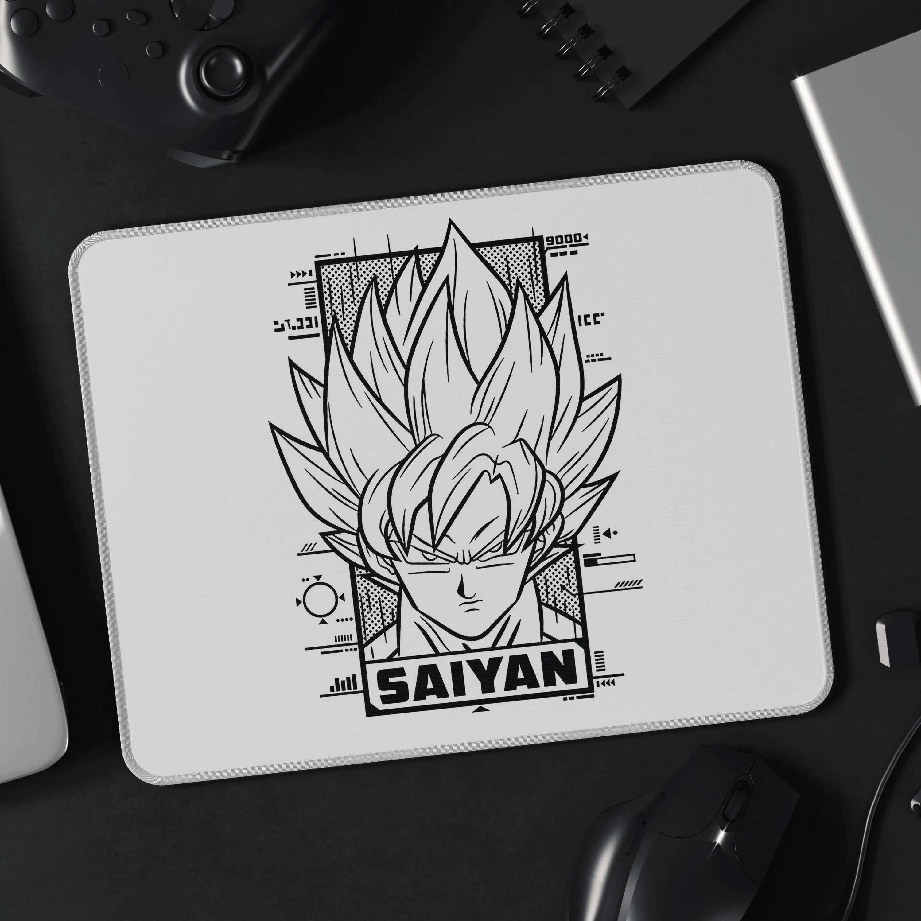 Boys Office High Definition Animation Dragon Ball Printing Leather Mouse Pad New Son Goku Game Gaming Mouse Pad Vegeta Table Mat view 5