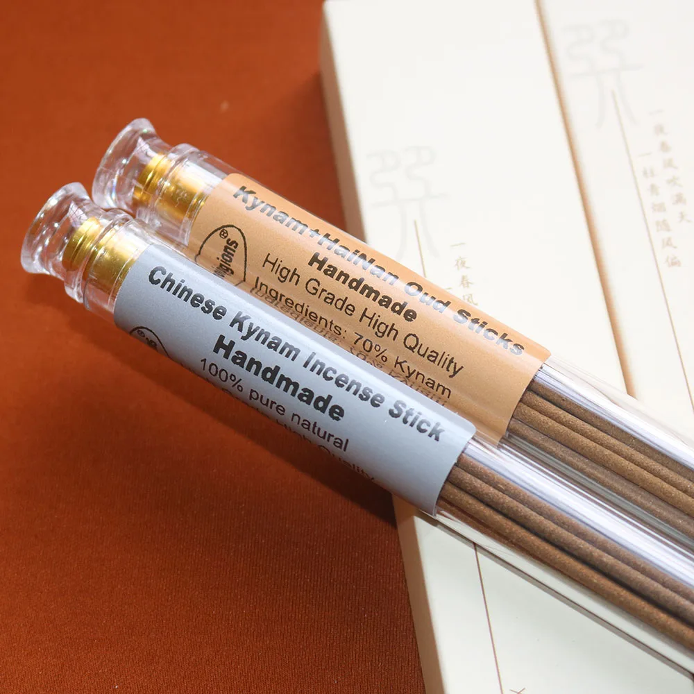 مجموعة البخور عالية الجودة الصينية كينام + هاينان أودي عصا البخور اليدوية الطبيعية صديقة للبيئة المنزل الهواء النقي تشي نان التأمل #4