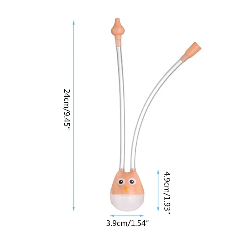 Q0KB Nasensauger für Babys, professioneller Säugling, Kleinkinder, Nasenreiniger, Lebensmittelqualität, wiederverwendbar, Booger