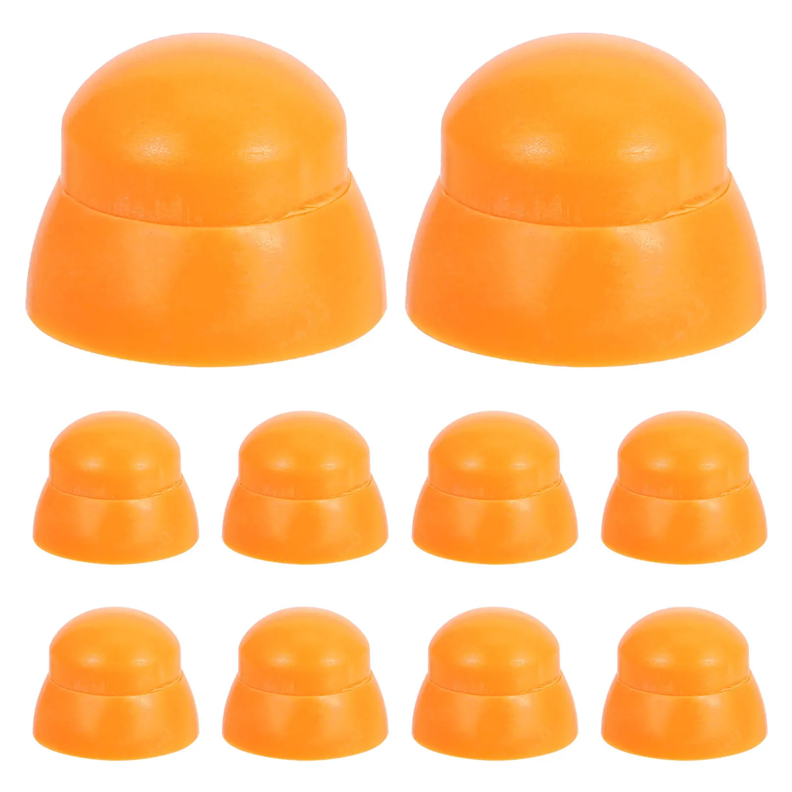 

10Pcs Playground Safety Protectors Universal Fit for Slides Swings Bright Colors Outdoor Durability Easy to Install for Kids