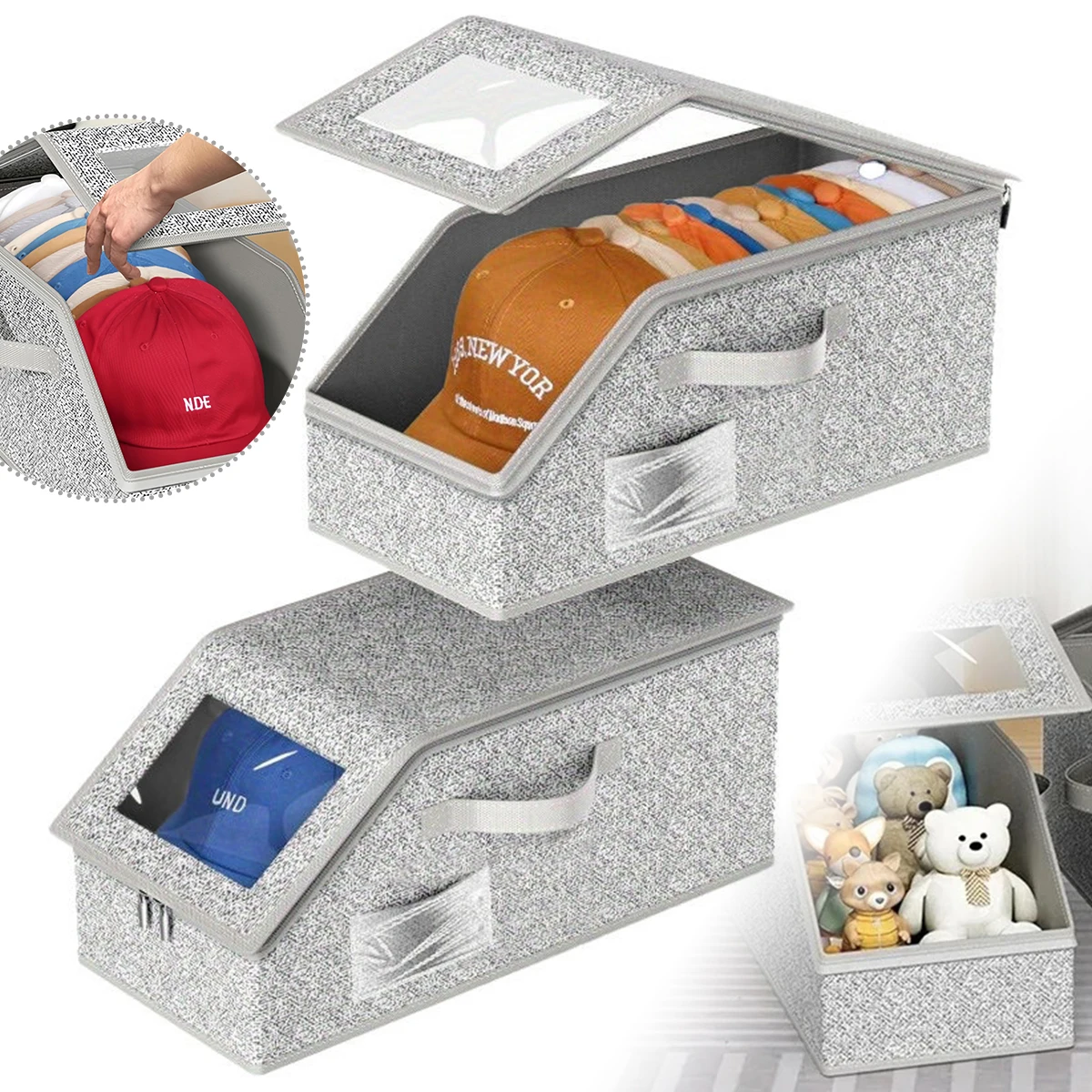 Foldable Zipper Bas…