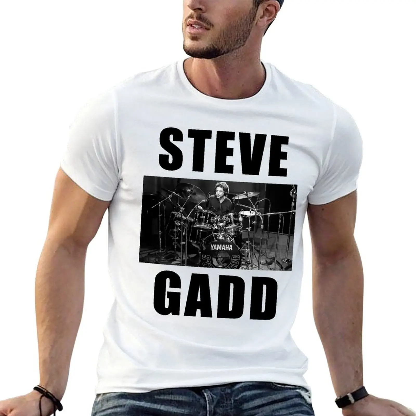 

cotton g Vintage shirt Who heavy men man man Movie t for Loves Steve Photography t Gadd Drummer T-Shirt shirts