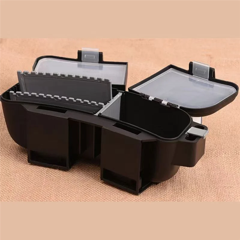 

Waist-Mounted Fishing Bait Tackle Box Portable Lure Fish Hooks Storage Box Fishing Accessory Box Multi Fishing Toolsabht