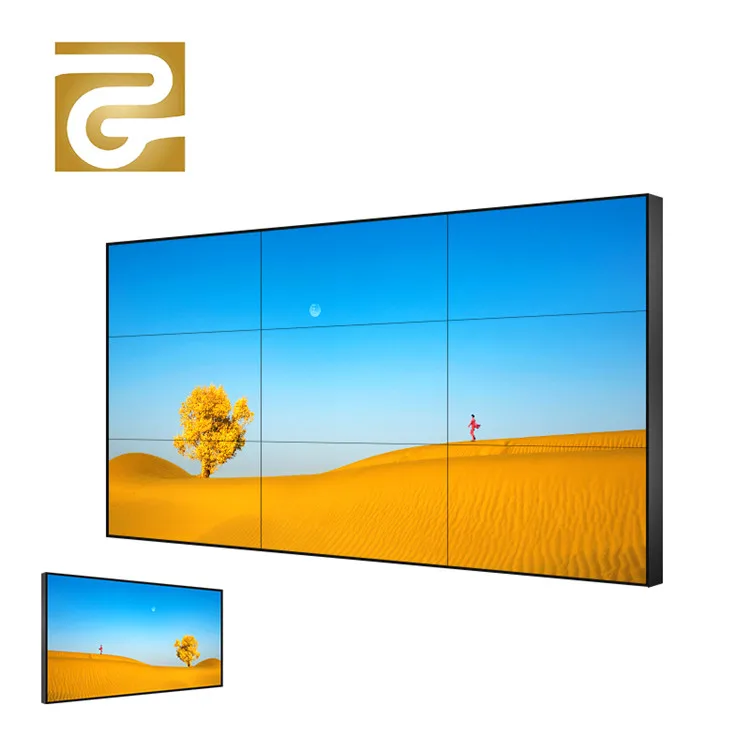 

49 Inch ZGS-PJ490 LCD TV Wall 1920*1080 Resolution Multi Screen Video & Animation Display