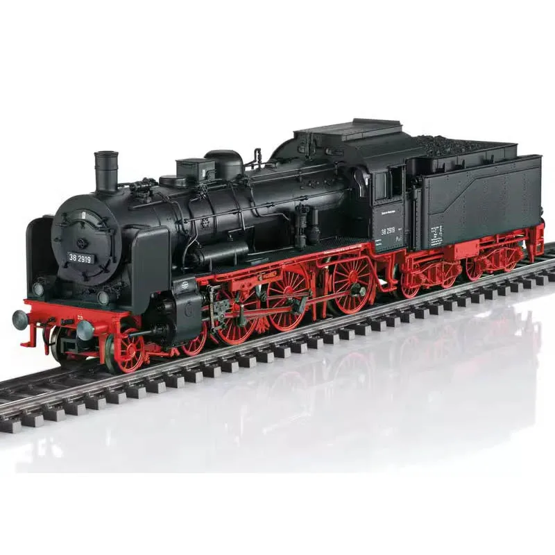 Train Model TRIX HO Type 1/87 BR38 Digital Sound Effect Steam Locomotive DB Third Generation Rail Car Model Toy Gift