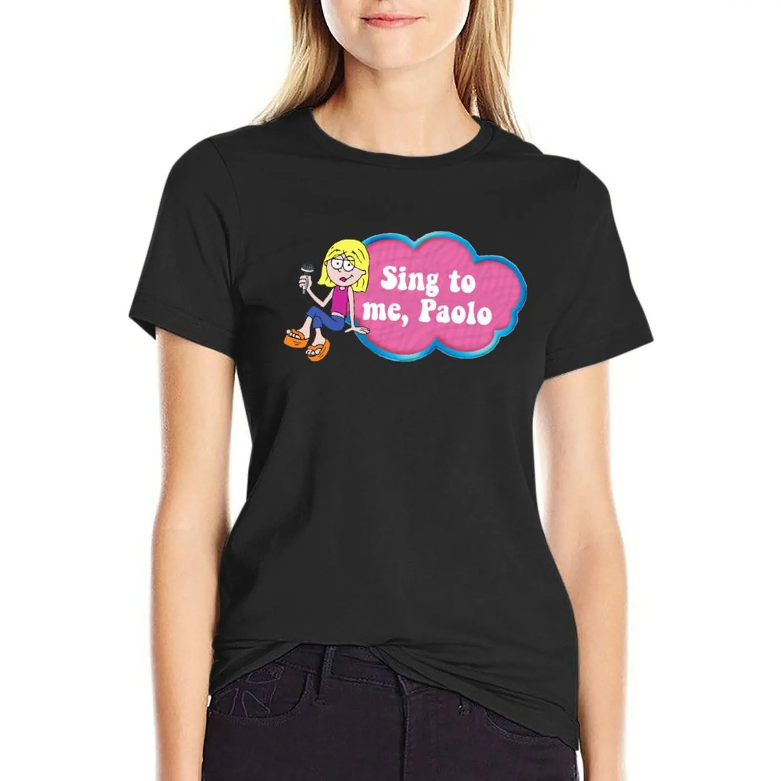 Lizzie McGuire Movie Quote T-Shirt plus size tops hippie clothes lady clothes t-shirt dress for Women sexy