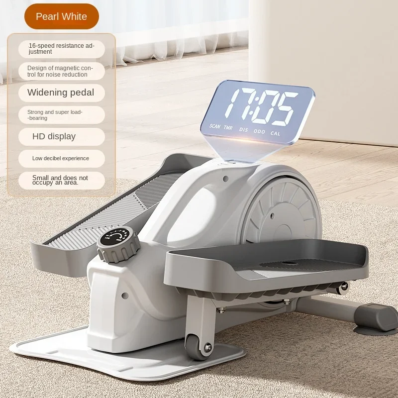 Mini máquina elíptica multifuncional, Home Small Fitness Stepper, controle magnético interno, mudo