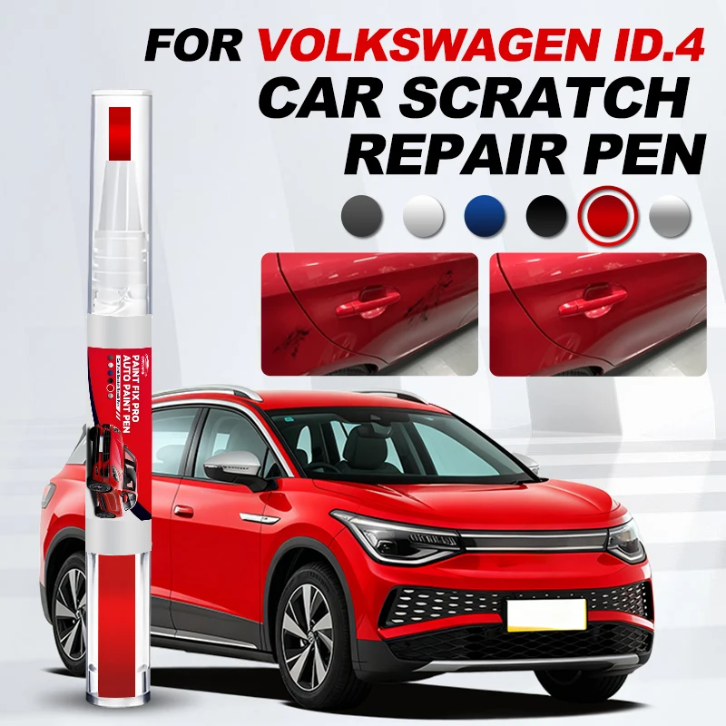 

Ручка-корректор OPRTAMG для ремонта лакокрасочного покрытия Volkswagen ID.4 2020-2025, средство для удаления царапин, аксессуары для авто, черный цвет