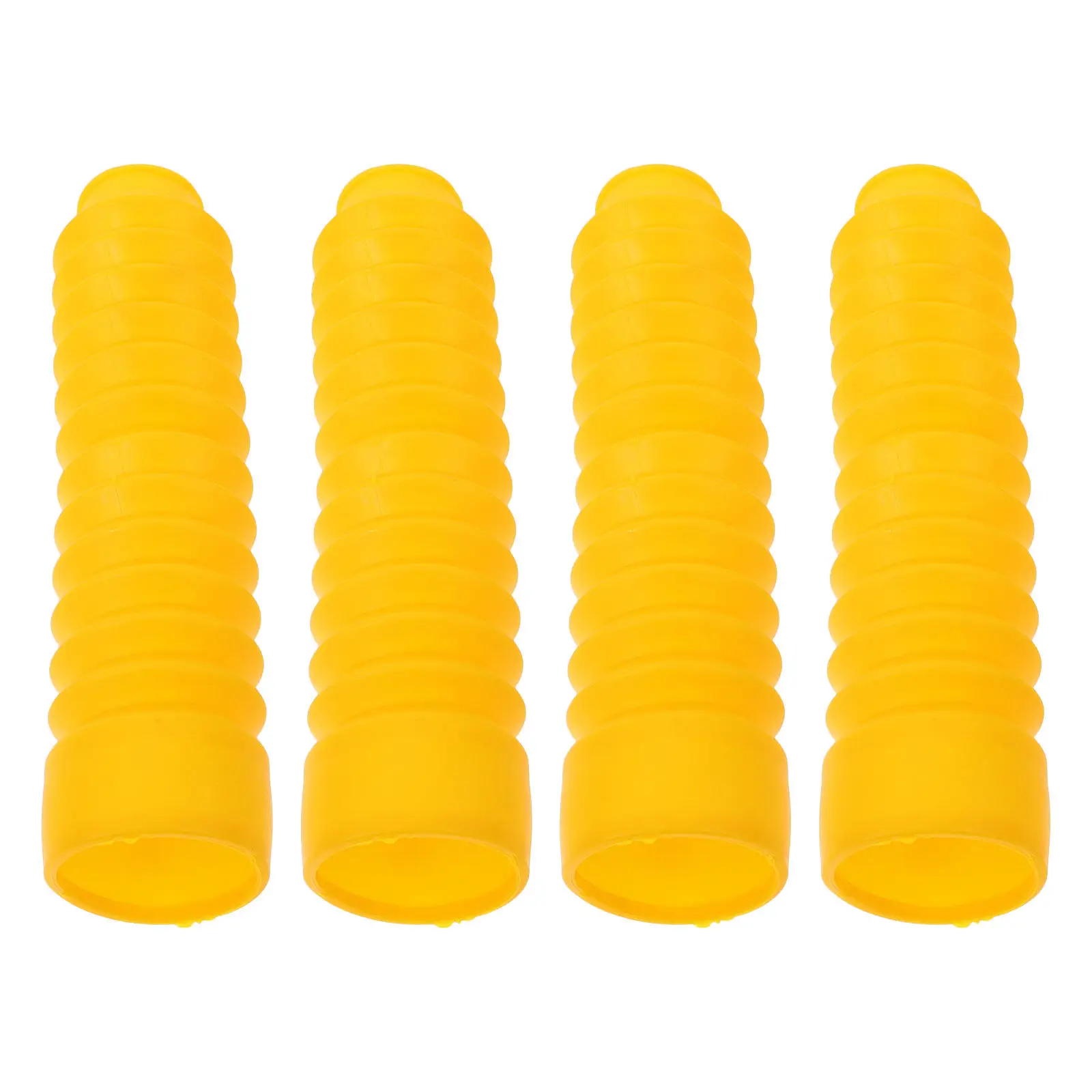 2Pairs Motorcycle Fork Dust Boot Cover Easy Install Rubber Front Fork Dust Guard Sleeve Shock Absorber Protection Boot