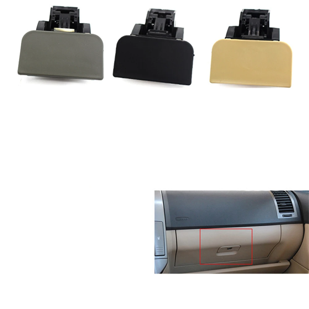 

Car Glove Box Lock Latch Lid Handle No Hole for Hatchback Sedan 2002-2009 Car Accessories Car Styling New