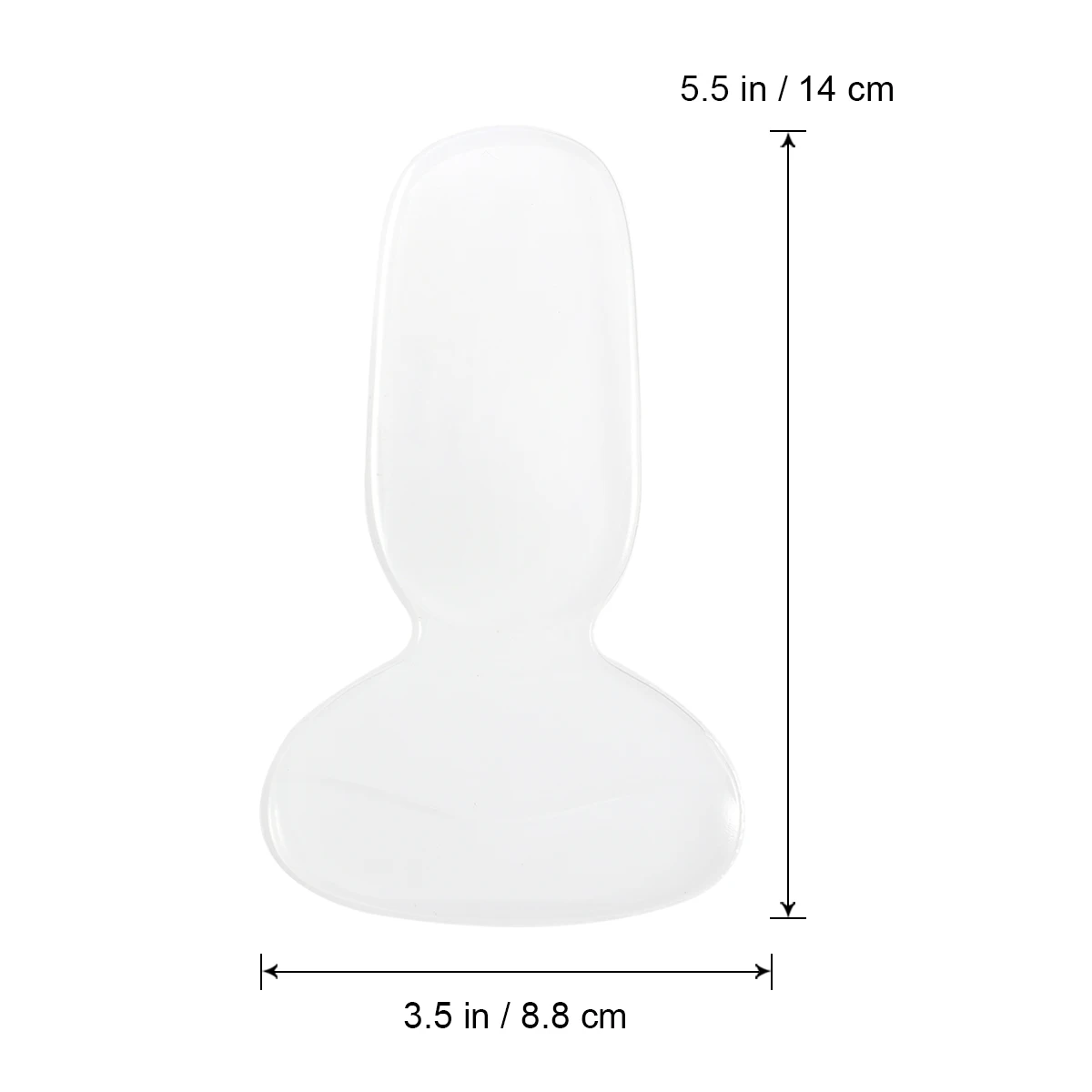 

Thickened Silicone Insole Back Heel Pads Inserts Women Shoe Cushion Prevent Slippage Reduce Pain Suitable All Colors Foot Care