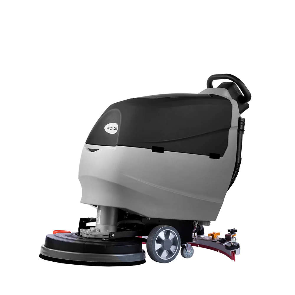 

A4 Professional Battery-Powered Self Cleaning Function Walk Floor Scrubber Brush for Large Area Commercial Cleaning Appli ions