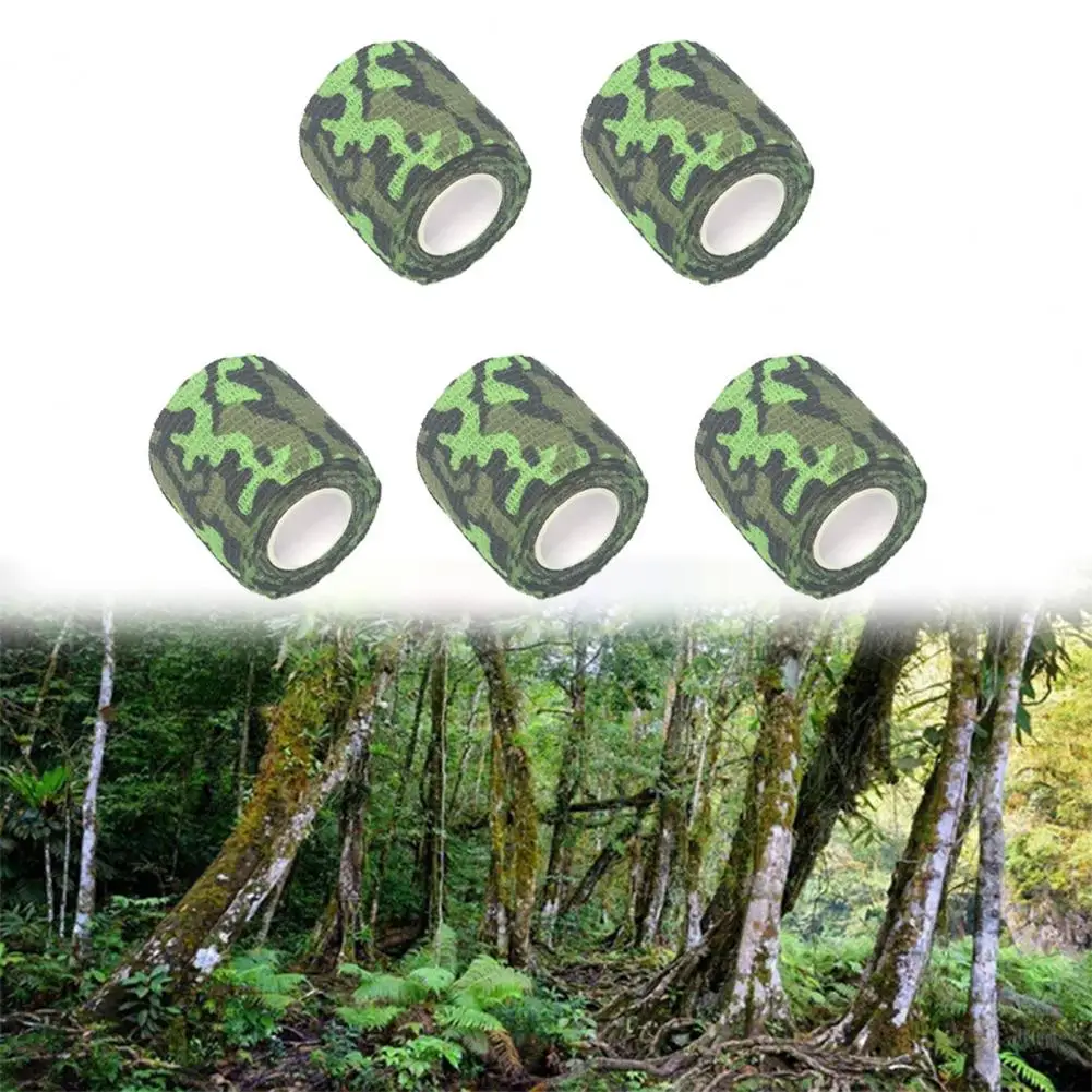 

Self-adhesive Tapes Versatile Water-resistant Camouflage Tapes Compact Portable Gear for Hunting Camping More Camping