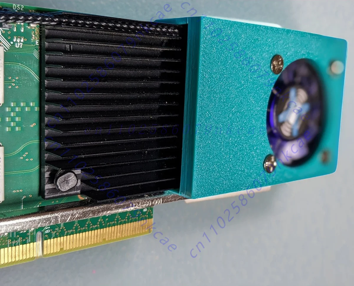 Adapter Kit For Intel X710‑DA2 10G SFP+ Ethernet Card Active Cooling Fan Mod Part