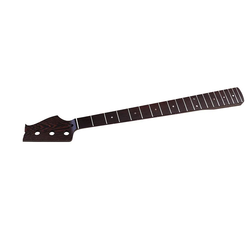 20Frets Wenge Wood 4Strings Bass Neck Matte Paint For Electric Bass Neck Musical Instrument Accessories