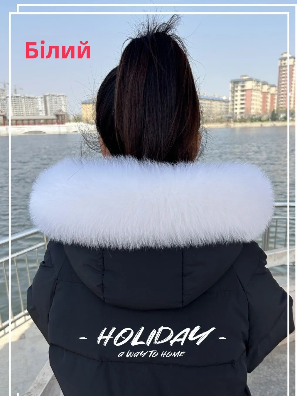 Real  Fur Collar down Jaet Collar Men's Genuine Fur Fur Trim Hat Collar ex Single S  Hair Collar