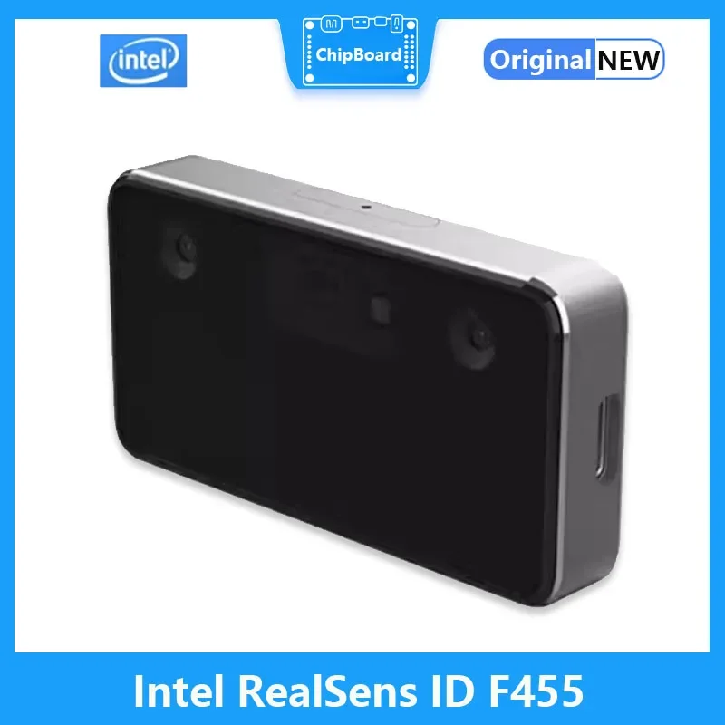 Verifica dell'identità Intel RealSense F455 Telecamera Riconoscimento facciale Algoritmo Telecamera di sicurezza Periferica Un sensore di profondità stereo attivo