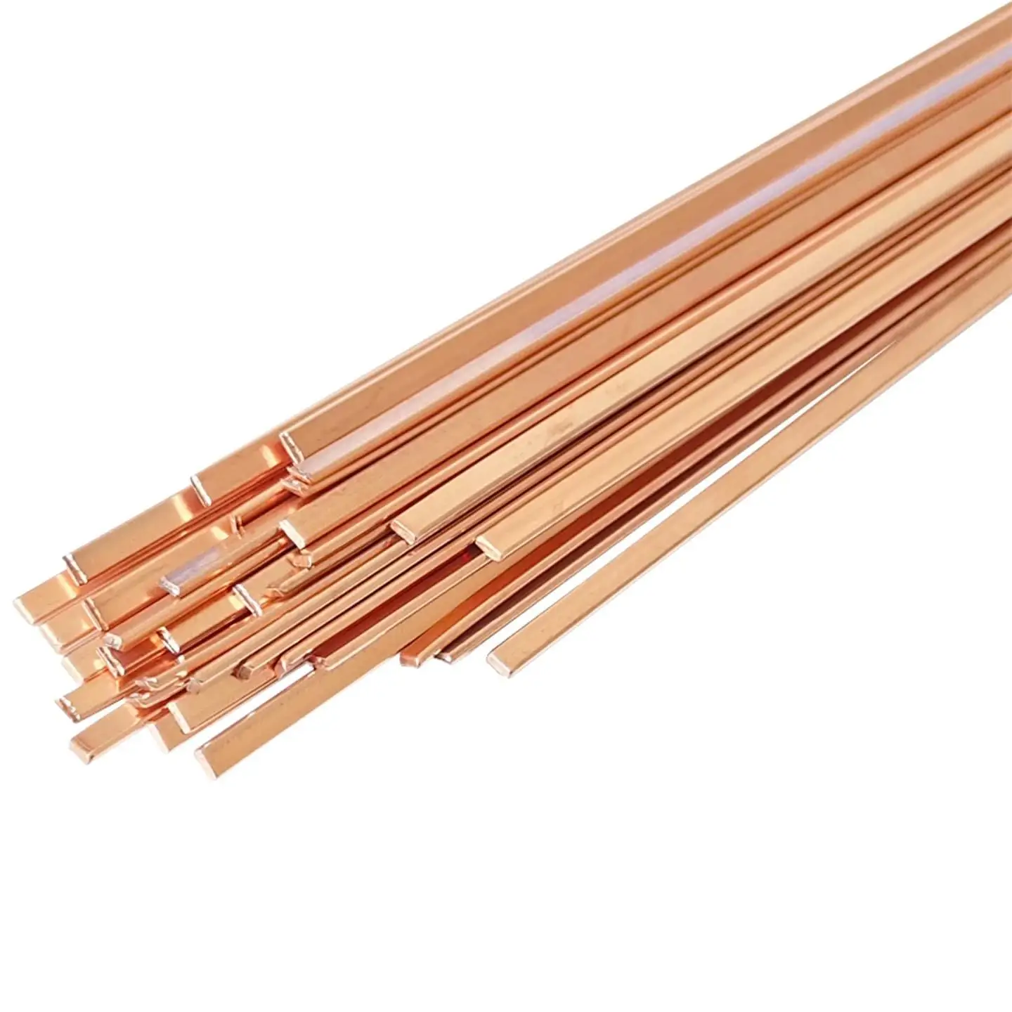 Flat Copper Electrode Welder Wire Phosphor Copper Welding Rods Self Fluxing Brazing Alloy Soldering Rod No Need Solder Powder