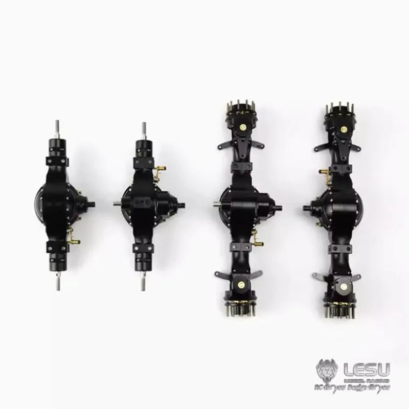 1/14 Truck For Tamiya Trailer Axle Q-900 Series Differential Lock For Flange Bridge Mud Head Military Card DIY Model LESU