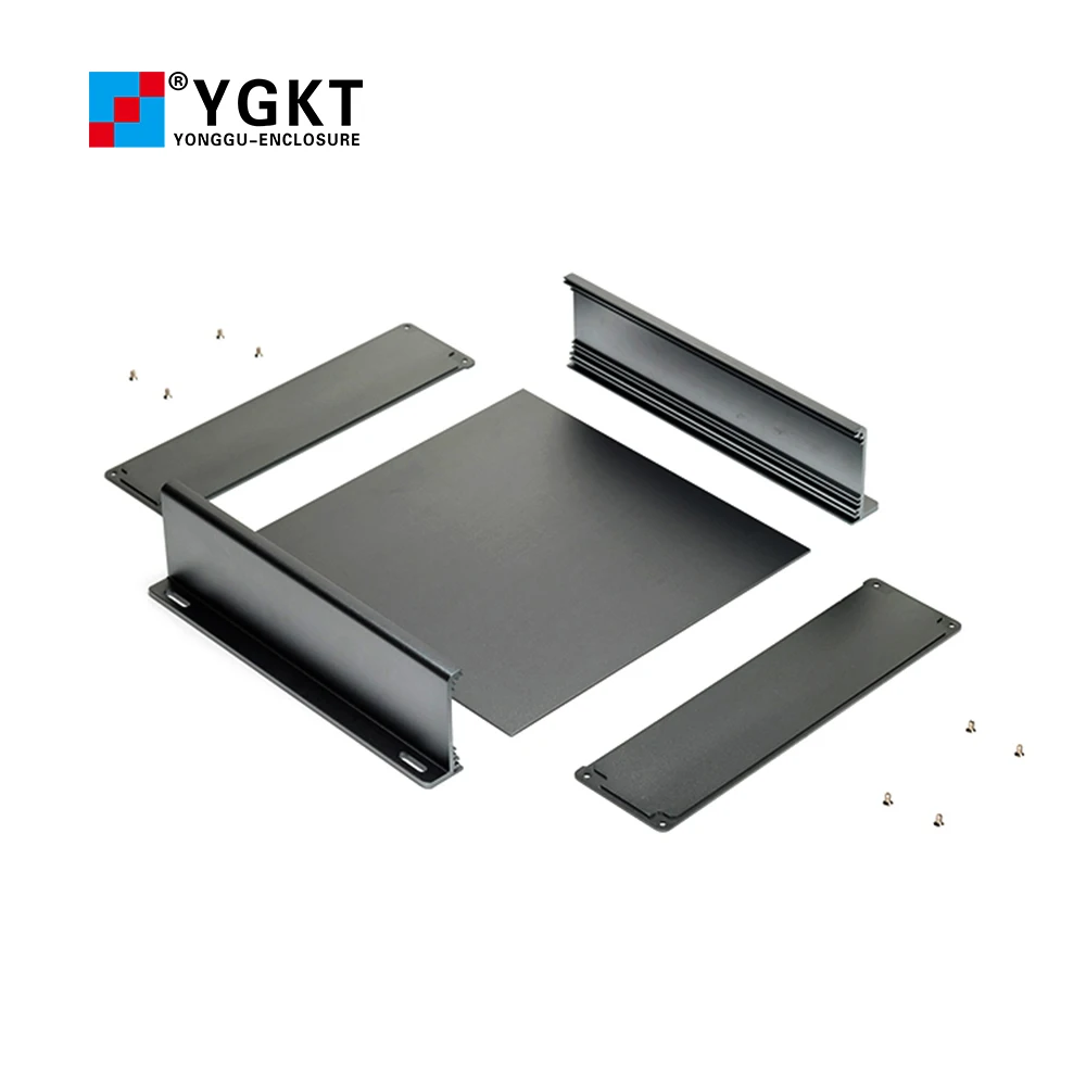 Electronic Component Metal Box Rack Mount Aluminium Enclousre Power Cases Volt Energy Supply Split Type Housing 266W65H235L