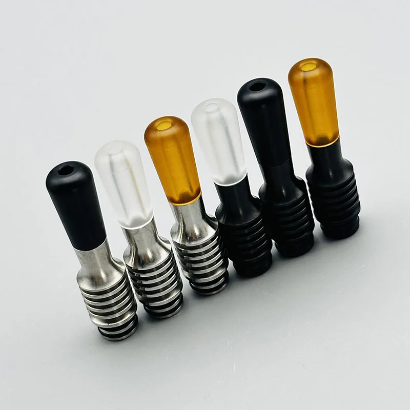 vape 510 Drip Tip Long style 316ss średnica wewnętrzna 3.0mm dla 510 Thread Tank Atomizer RTA RDA RDTA Vape Akcesoria