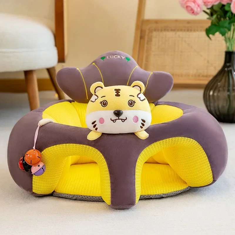 summer breathable children's sofa infant learning seat low anti-rollover seat bottom cushion