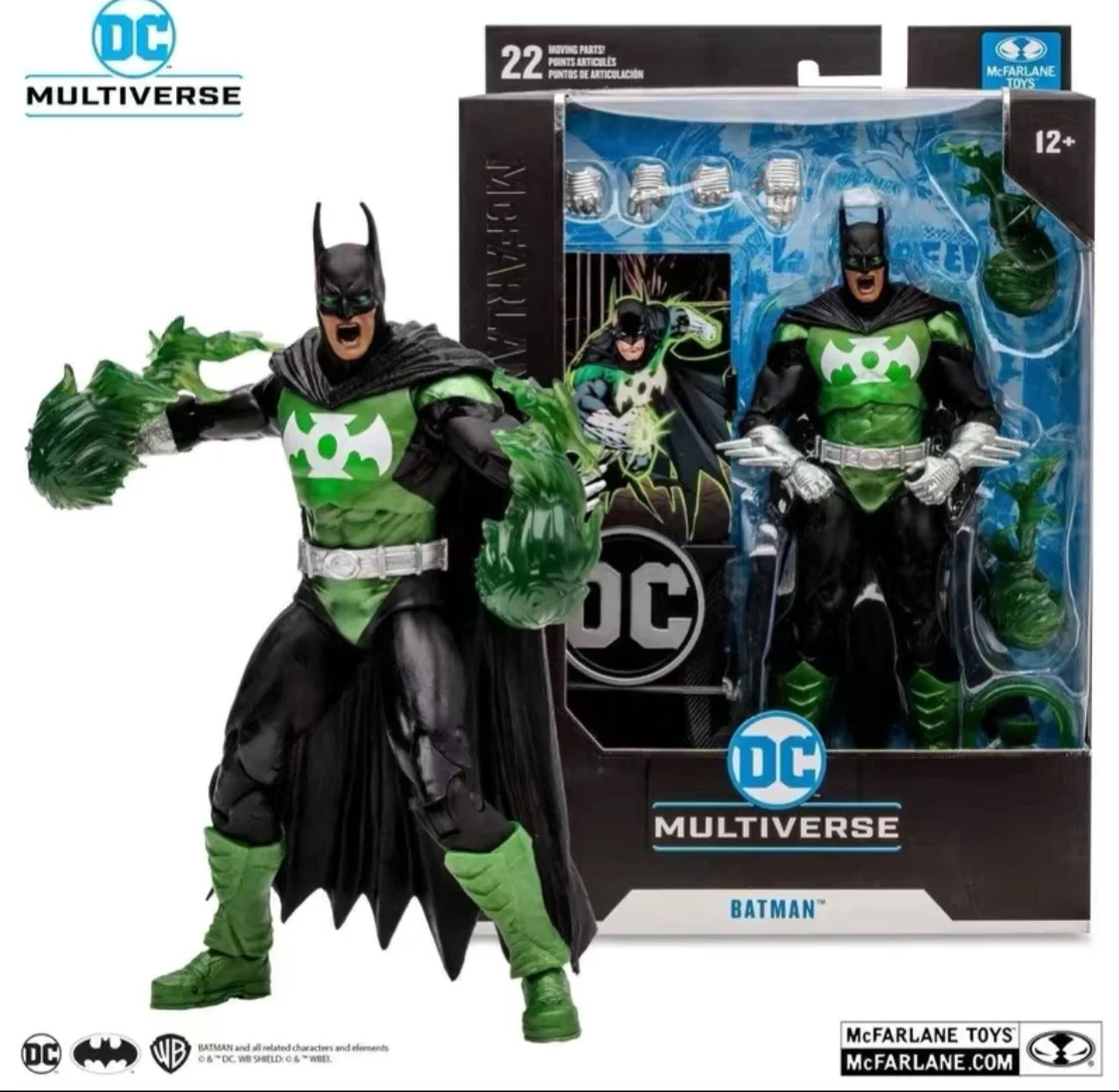 

Оригинальная Коллекционная версия Mcfarlane Dc зеленая Женская фигурка Бэтмена из мультфильма настольная коллекция декоративный подарок