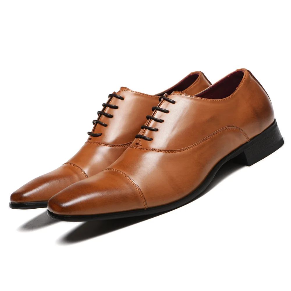 Men's Business Leather Shoes, Formal Leather Shoes, Casual Dress, Wedding Leather Shoes