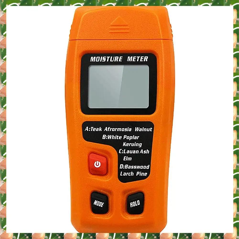 

JAJA цифровой измеритель влажности древесины, тестер влажности древесины, гигрометр, детектор влажности древесины, большой ЖК-дисплей