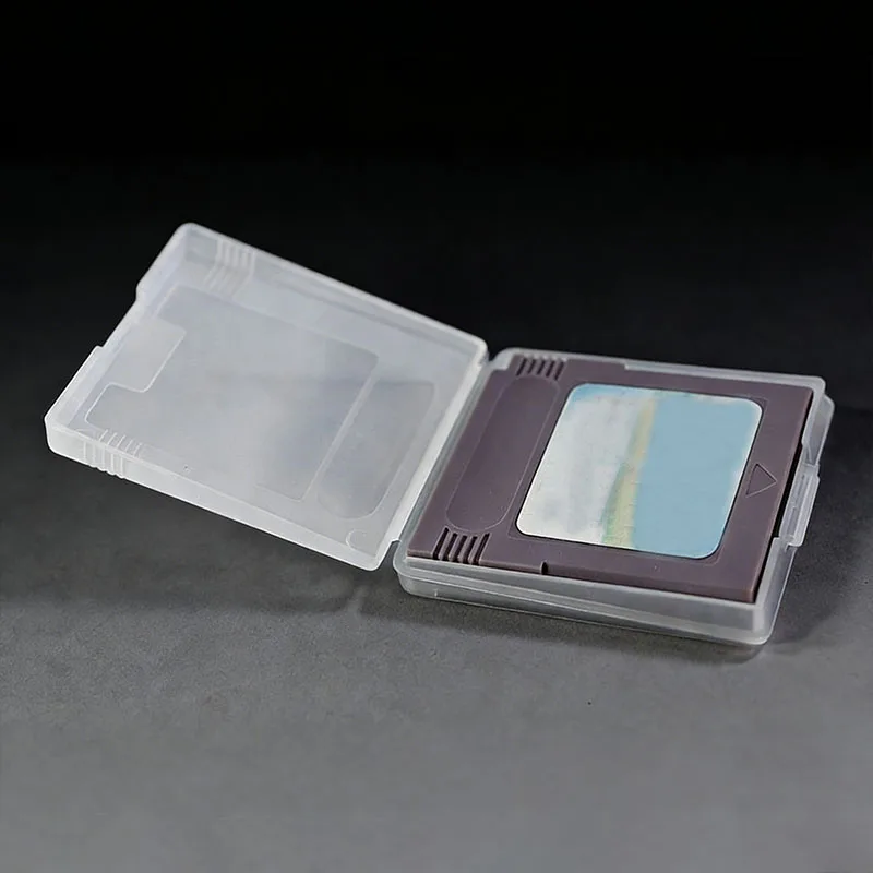 JCD 1/5PCS Transparent Game Card Box Compatible With AdvanceGBA GBC GBP Dustproof Transparent Protective Box view 6