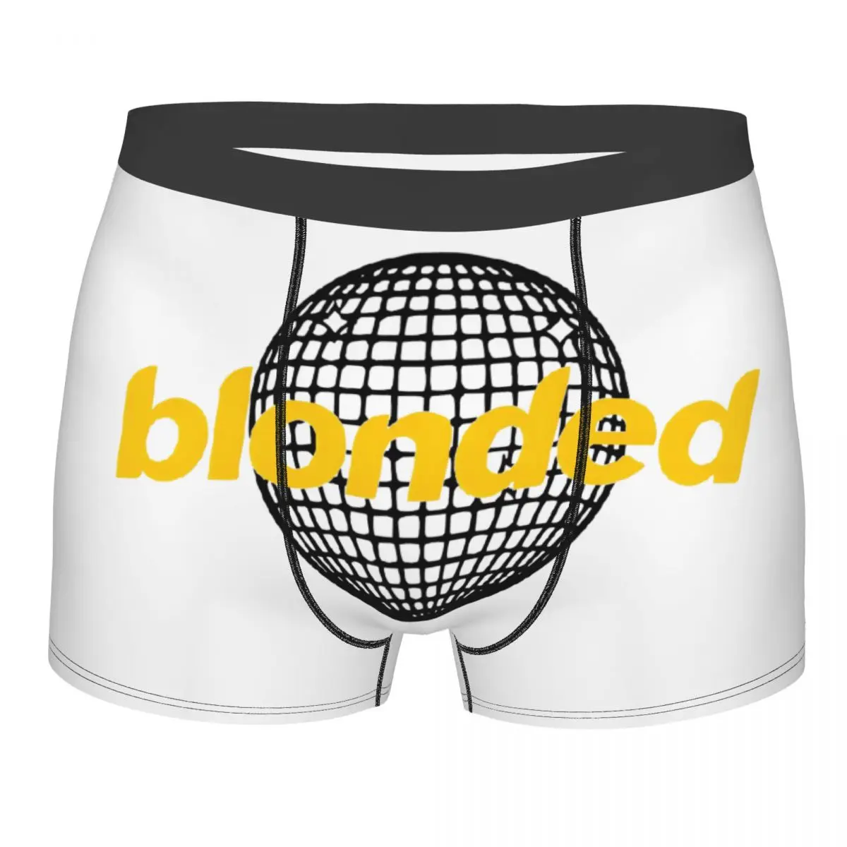 Blonded Frank Oceans Singer Rapper Men Underwear Hip Hop Boxer Briefs Shorts Panties Sexy Breathable Underpants for Homme